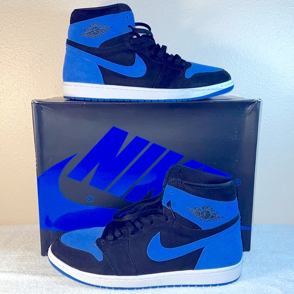 Nike Air Jordan High Royal Reimagined Black Royal Blue DZ5485